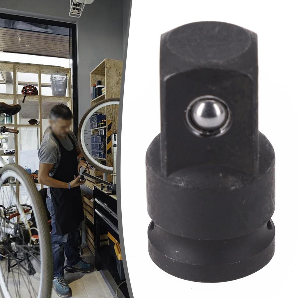 1/2 To 3/8 Convertor Adaptor 3/8to1/4 Black Brand New