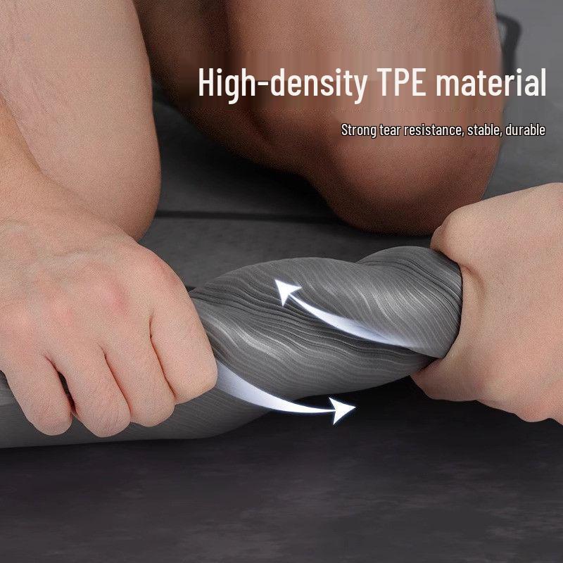 Thickened Men's Fitness Yoga Mat for Home & Dormitory Use