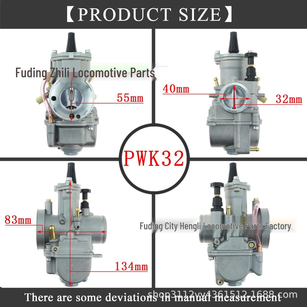PWK Carburetor for Off-road Motorcycles & ATV Racing (21-34mm)