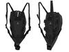 RIN PROJECT Travel Saddlebag 14L Bikepacking Bicycle 1050 BLACK Roll-Top (Black/FF)