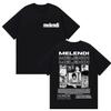Rapper Melendi Gira 20 Anos Tour 2025 Merch T Shirts Mens Hip Hop Vintage Fashion Cotton Short Sleeve Tshirt Unisex Streetwear