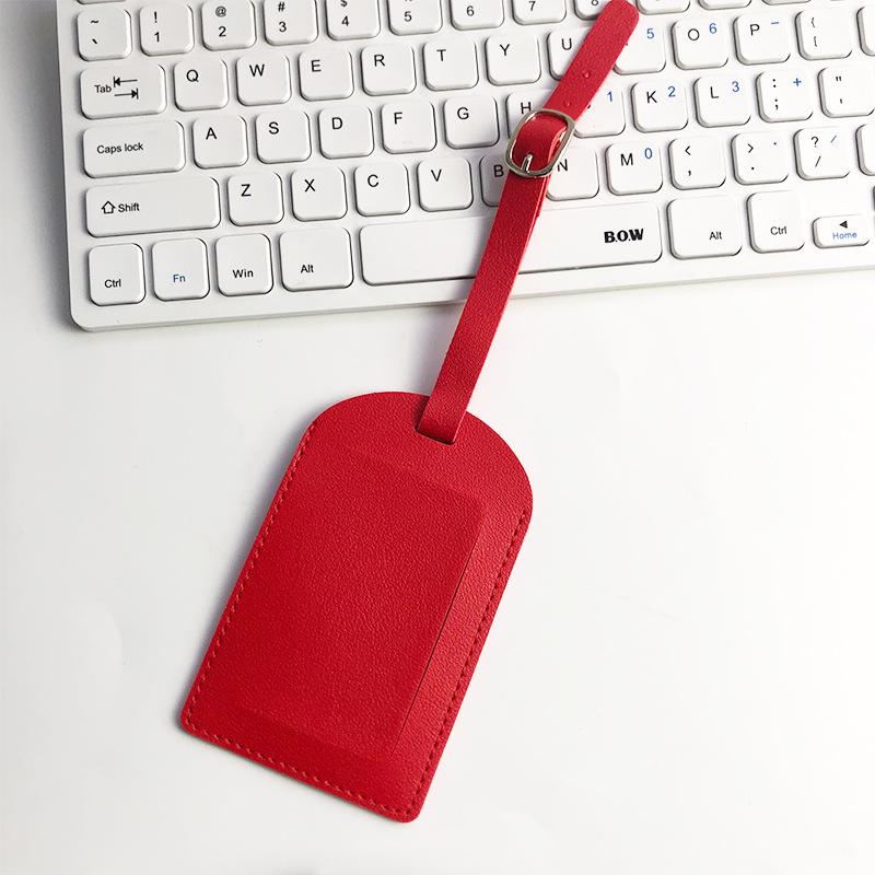 Креативный разноцветный посадочный талон на самолет, багажная бирка - ПУ кожа