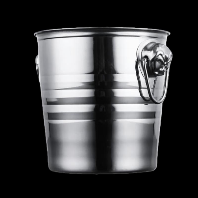 Yude Stainless Steel Ice Bucket with Handle (5L)