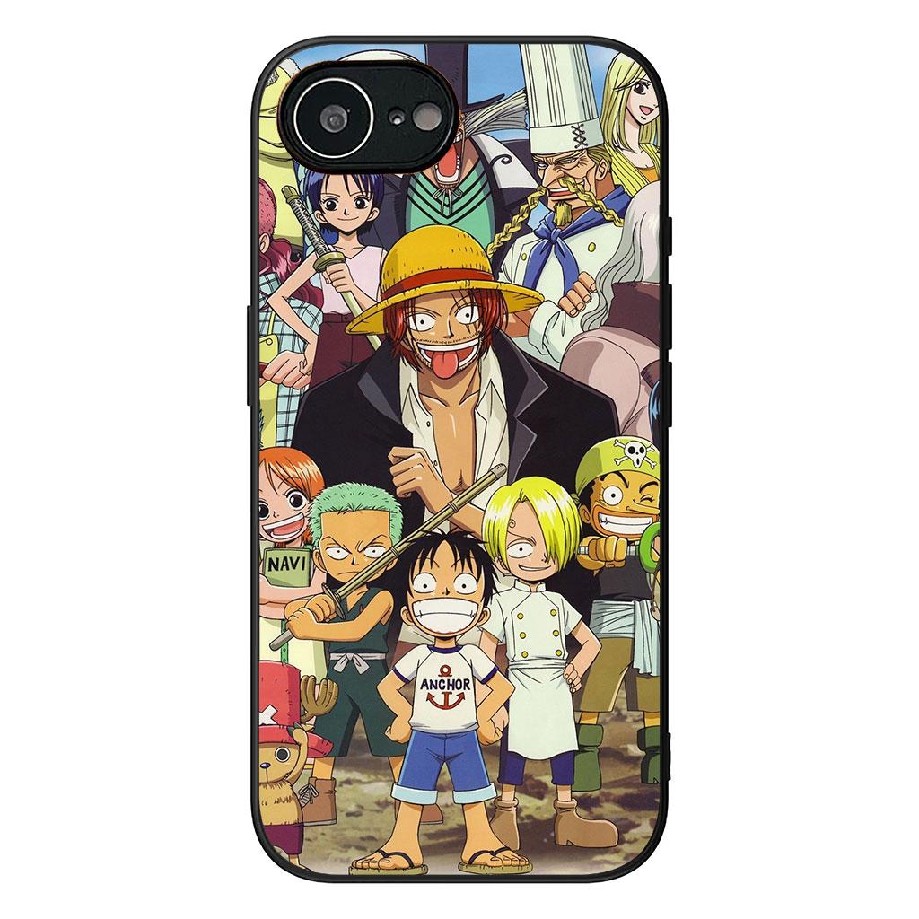 Cover for Apple iPhone 16 15 14 Plus 13 12 Mini 17 Pro Max + ProMax 16E Air 16+ 15+ Phone Case Luffy One Piece Roronoa Zoro