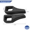 2Pcs Car Seat Gap Filler Odorless Seat Belt Buckle Protector Flexible Seat Side Gap Filling Strip Universal Auto Drop Blocker
