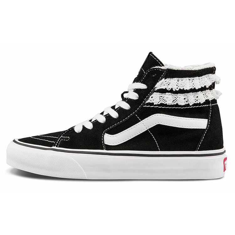 Sandy Liang X Vans Sk8-Hi Tapered Modular Black Unisex Sneakers True-White VN0A7Q5TB7C