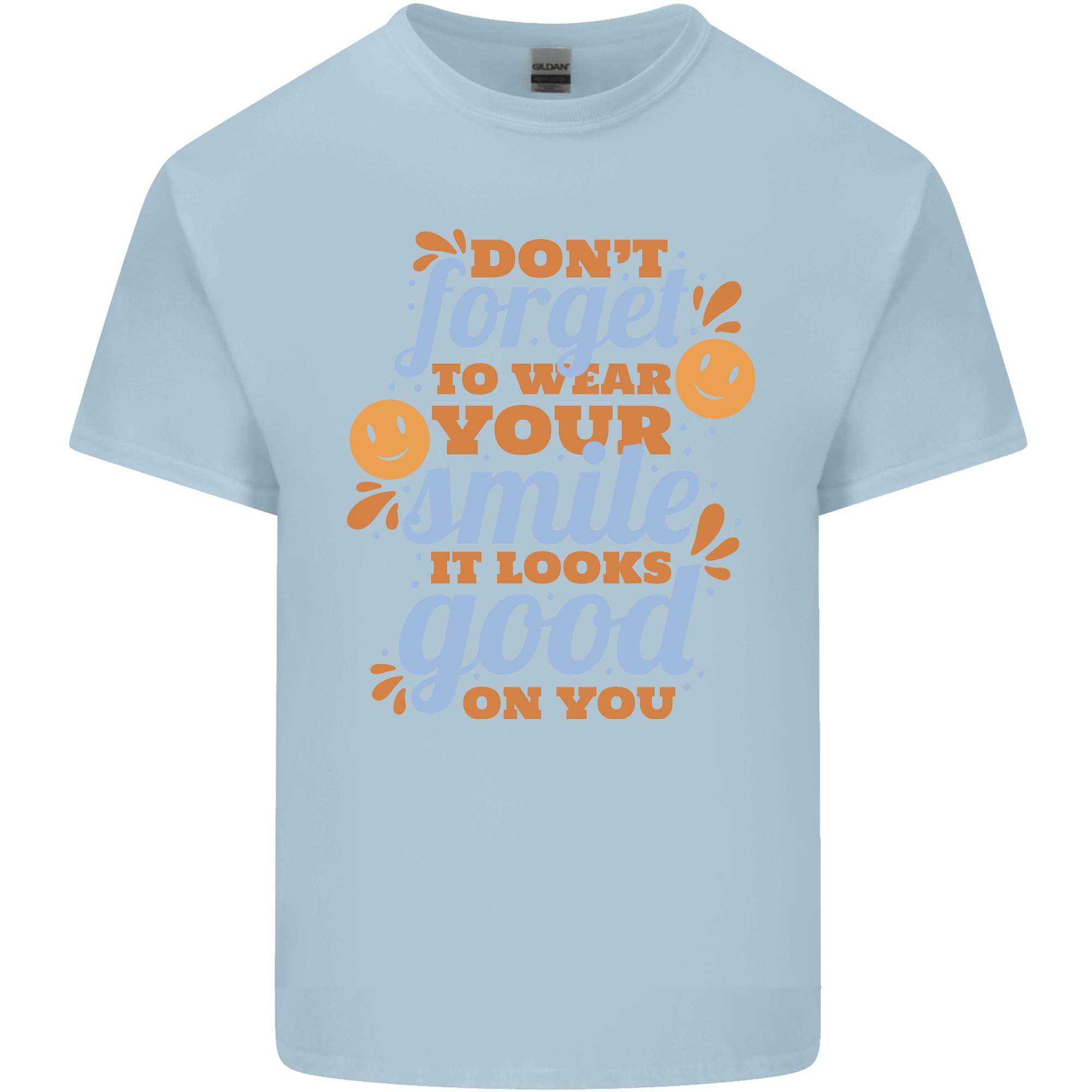 Wear Your Smile Feel Good Happy Joy Love Unisexs Light Cotton TShirt S