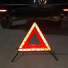 Sinal de Aviso Triângulo Triplo Refletivo para Carro Triângulos de Aviso de Emergência Dobráveis Placa de Quebra Sinalização de Perigo Rodoviário de Segurança