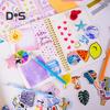 Ensemble de journal intime pour filles de 8 à 12 ans, kit de papeterie DIY pour enfants avec stylos de couleur, autocollants, ruban adhésif, fournitures de journalisation et de scrapbooking
