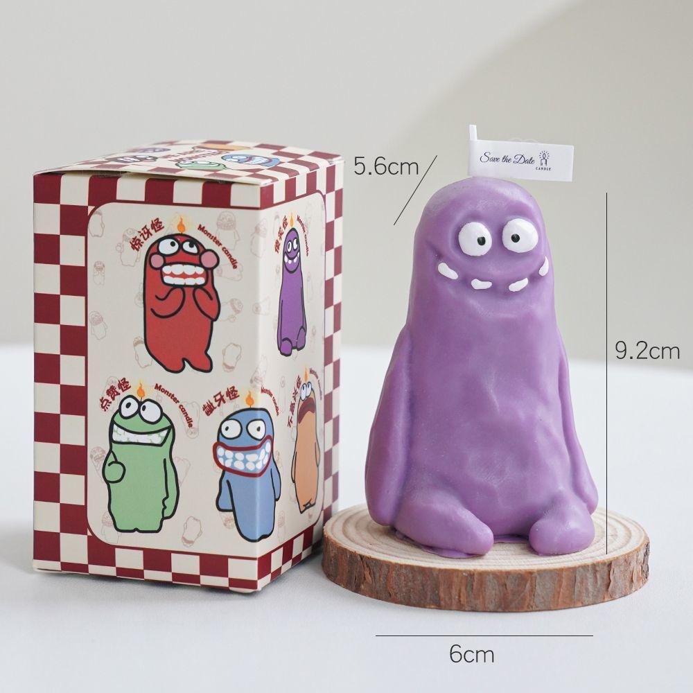 Mud Man Monster Aromatherapy Candle Ornament Nordic Style Creative Exquisite Ugly Cute Room Smoked Candle Birthday Gift Gift