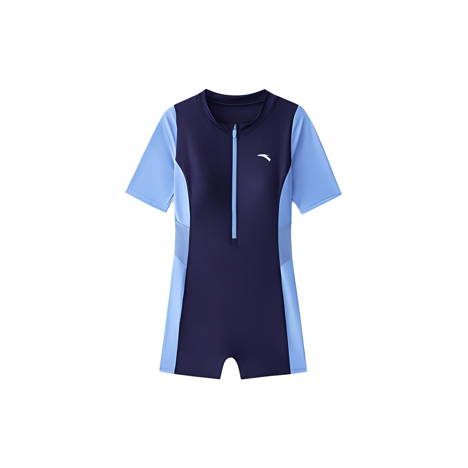 

Anta Xiaoman Waist Series Color Block Круглый вырез Пуловер Короткий рукав Комбинезон Женский купальник Прозрачный-морской-синий 1823531422-1 M