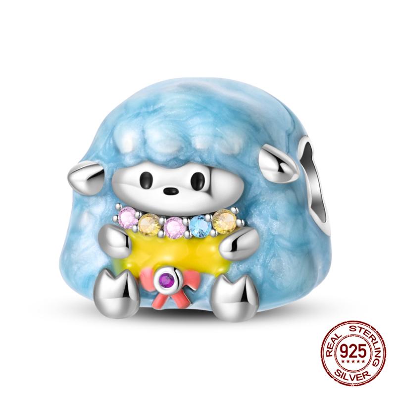 Originale Eulenperlen, 100 % Kupfer, Glückskatzen-Elefanten-Anhänger, passend für Originalarmbänder, DIY-Schmuckherstellung, Geschenk für Frauen