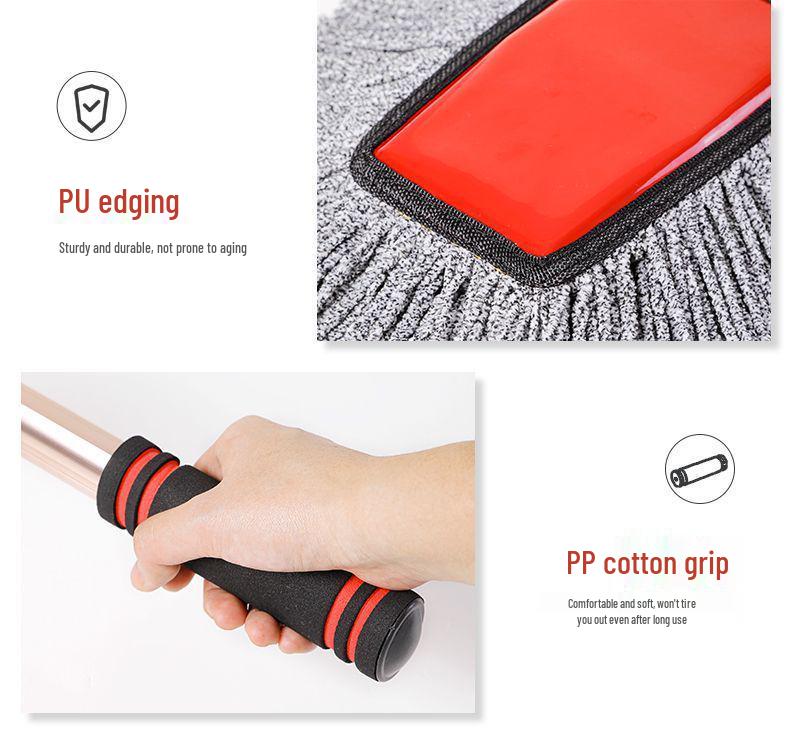 Dual-Use Wet & Dry Car Wash Mop and Dust Brush