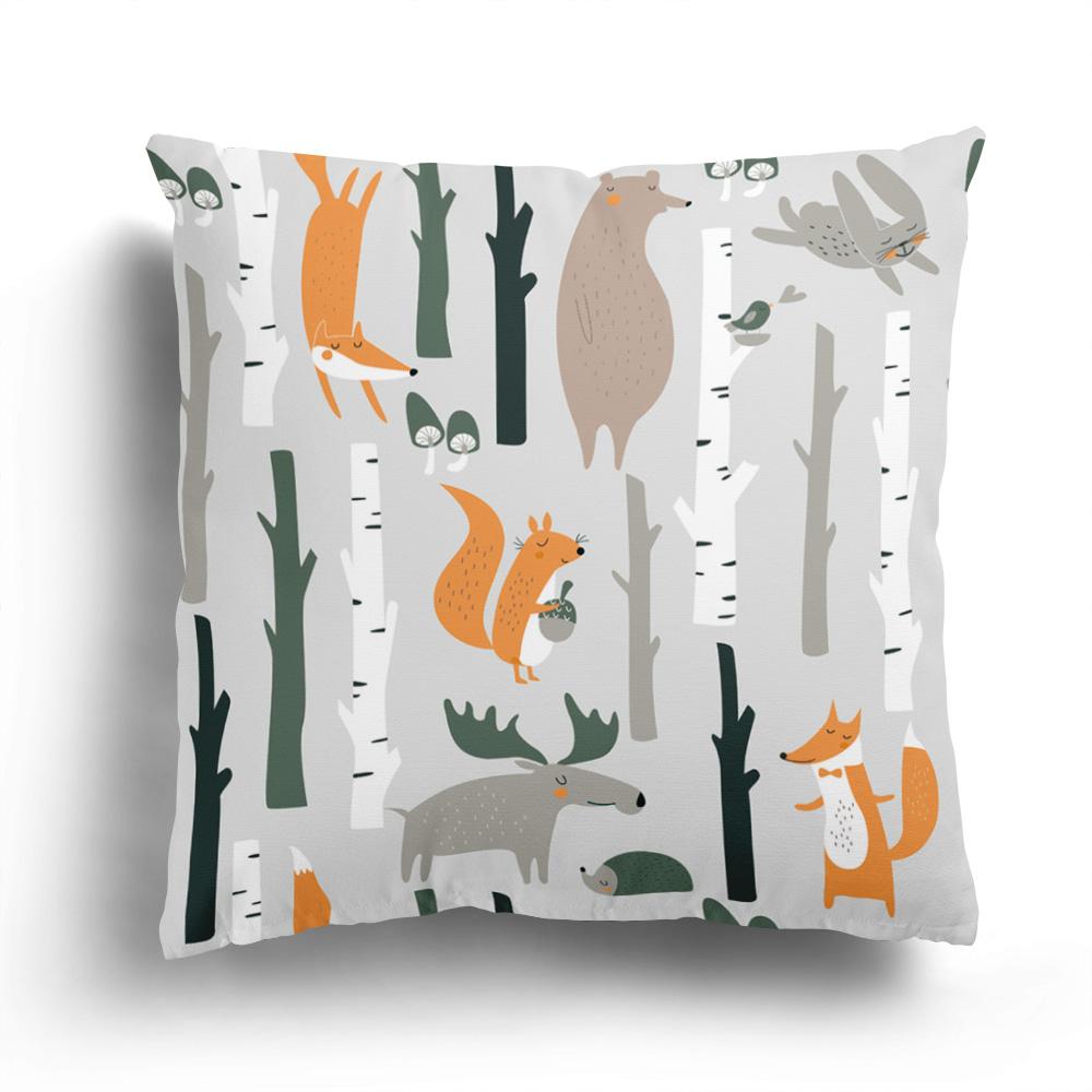 Heimdekoration Sofakissenbezug Kawaii Kissenbezug Persönlichkeit Zeichentricktier Serie Kissenbezug Kissenhülle