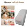 3D Shiatsu Massage Pillow with Heat Function, 12V Portable Neck & Shoulder Massager, Electric Back Massager for Home Office Car Use, 12W Power