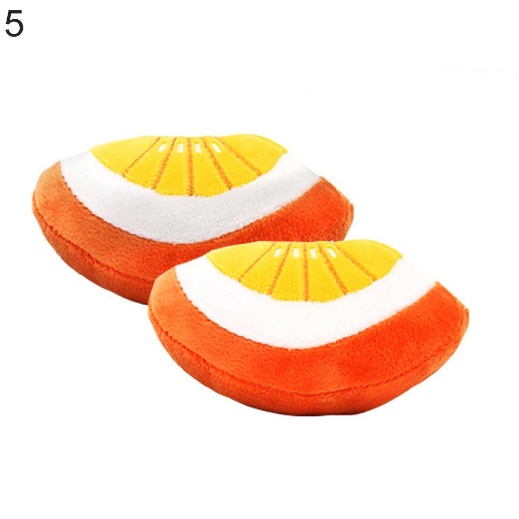 

Интерактивная плюшевая жевательная игрушка с изображением моркови, арбуза и звука для собак, товары для домашних животных Orange