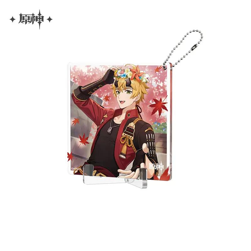 Sunsyea Genshin Impact Official Merch miHoYo Original Authentic Birthday Series Coaster Keychain Stand Wanderer Alhaitham