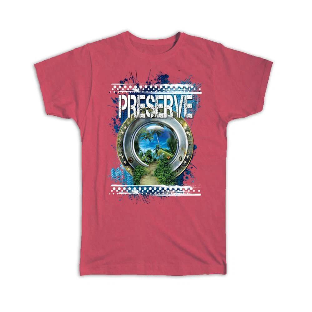 Gift T-Shirt : Ecolife Preserve The Planet Climate Friendly Nature Lovers 4XL