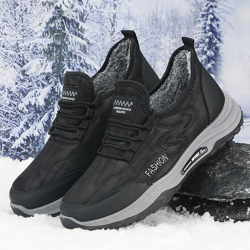 Cotton shoes in winter men's shoes cloth shoes men's piled thickened warm shoes men's
