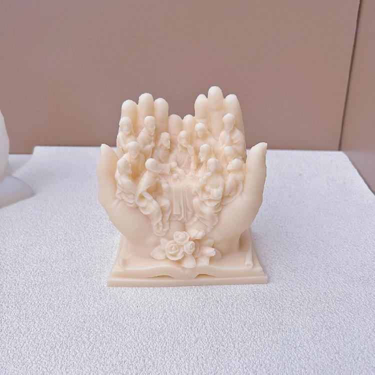 Religious Statue Candle Mold for Making Candle Home Decor DIY Art Craft