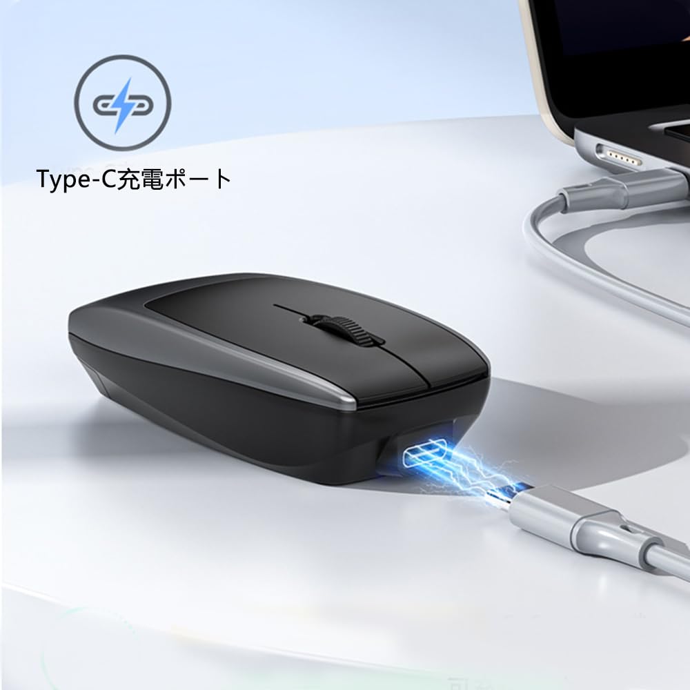 Wireless Bluetooth Mini Small Quiet TF Card Compatible with and Gray Mouse, Ultra-Small, Mouse, Size, Slim, Design, Optical, Multi-function, Reader,
