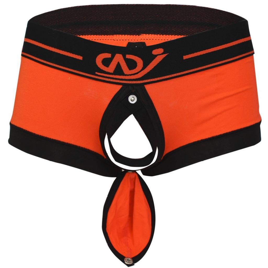 Men's Boxer Briefs Trunks Buckled Bulge Pouch Shorts Jockstrap Underwear Panties