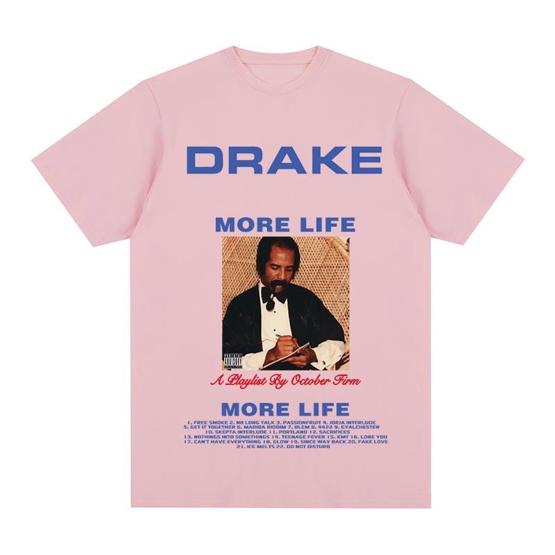 Drake Vintage Tshirt Rapper for All The Dogs Letter Camisetas Hombre Hip Hop Cotton Unisex T Shirt New TEE TSHIRT Womens Tops