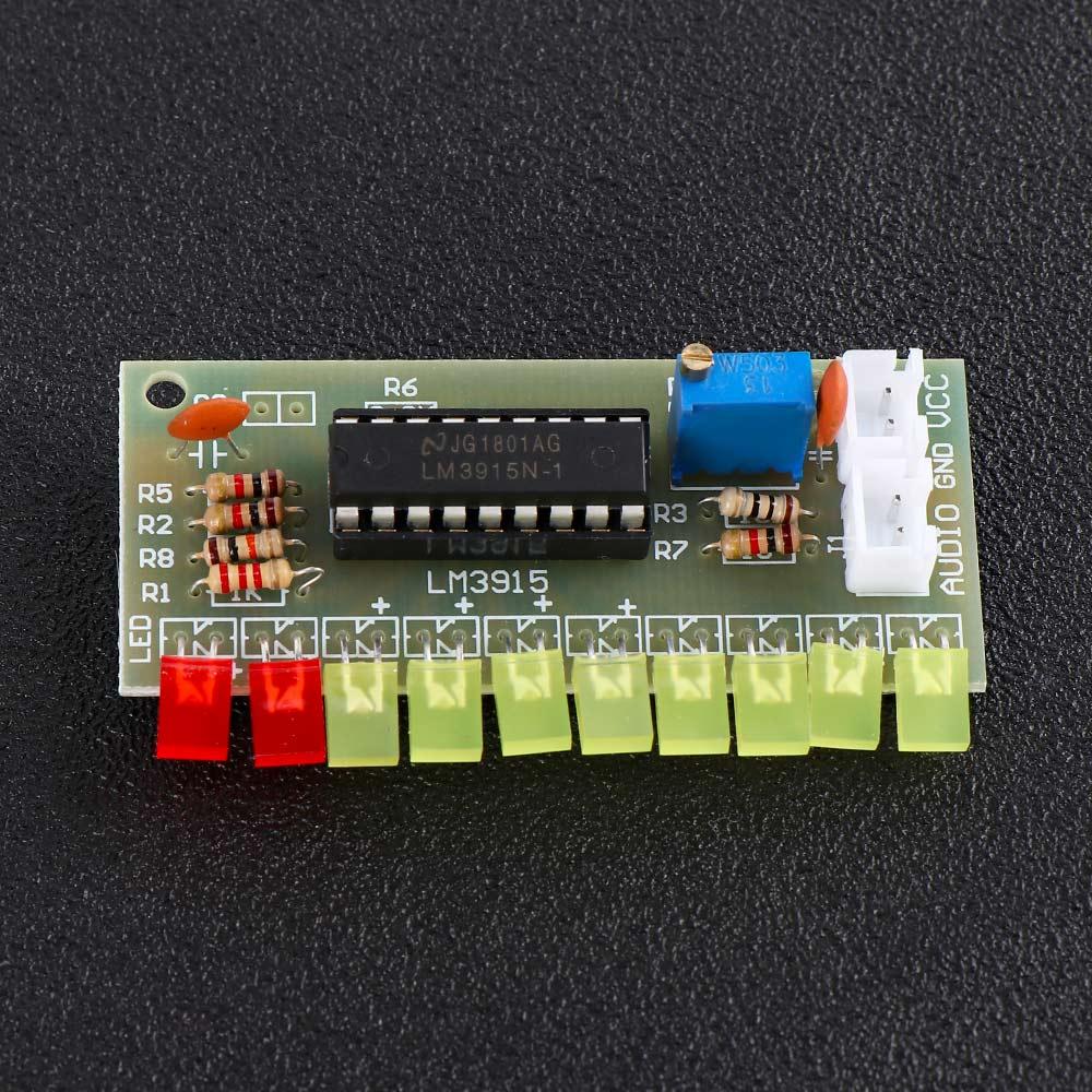 

Hot Sale New Arrival New Popular Electronic Production DIY Suite LM3915 Audio Kit Level Indicator 1 set
