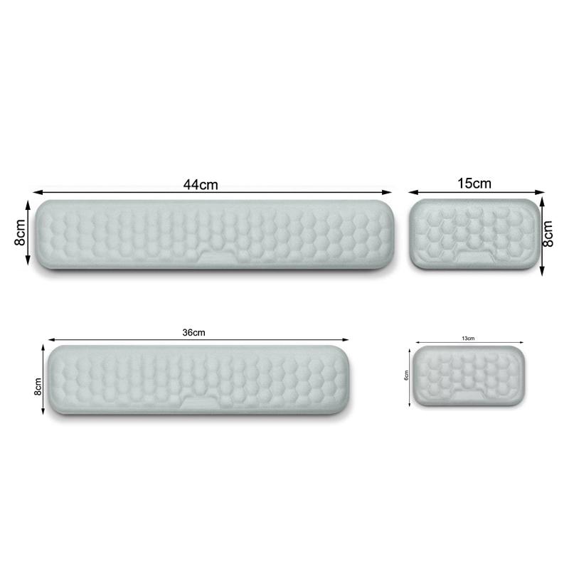 Mouse Keyboard Wrist Protection Rest Pad With Massage Texture Office Typing Protect Relax Wrist For PC Gaming Laptop Keyboard