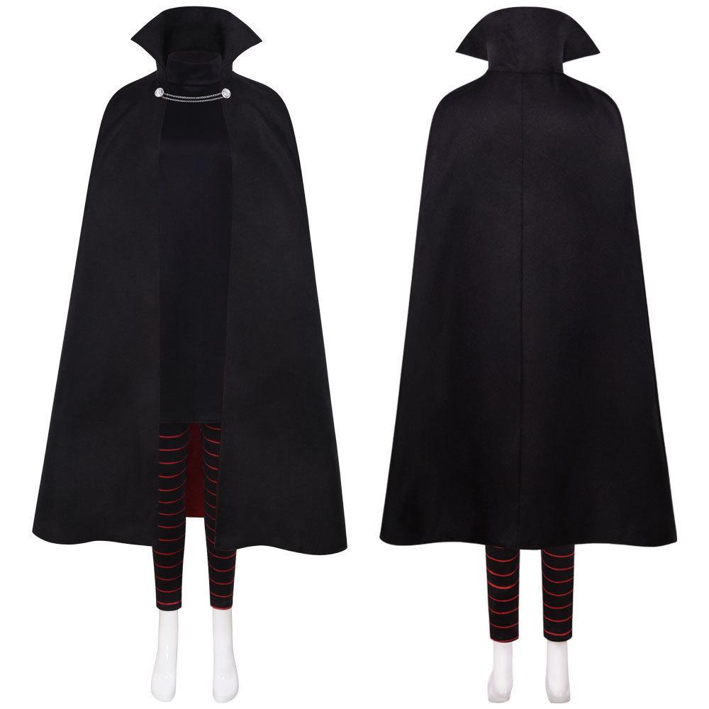 Hotel Transylvania Mavis Cosplay Costume With Polyester Cape For Halloween And Cosplay Events