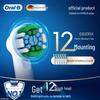 Precision Clean X-Shaped Electric Toothbrush Heads (12-Pack)