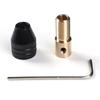 0.3-3.4mm Drill Chuck Aluminum Ally Brass Electric Motor Shaft