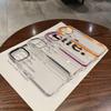 Suitable for IPhone15, High-transparency, Non-yellowing Phone Case, 14 Airbags, Anti-drop Edge Wrapping, 13Promax Metal Lens Ring