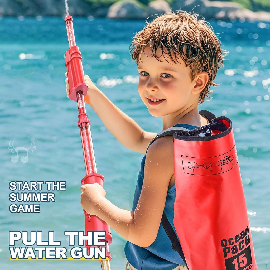 Soaker Backpack Toy High Pressure for Bathing Activities