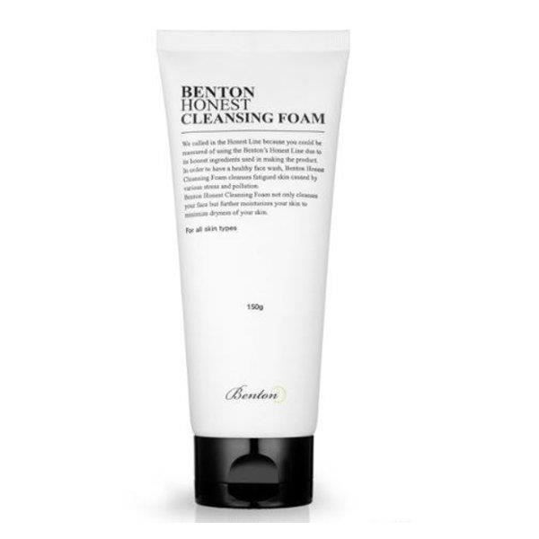 Nettoyant - Benton - Honest Cleansing Foam - 150g - Hydratant - Doux pour la peau