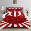 Quilt Cover Love Rose Bedding Valentine'S Day Digital Printing Three-Piece Set Independent