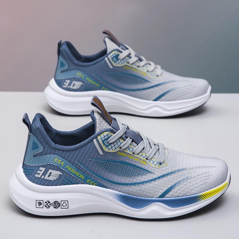 

Men s shoes new mesh casual fashion sports shoes waterproof high-grade travel shoes trendy versatile shoes men 44