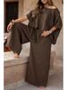 2025 European & American Casual Loose Off-Shoulder Summer Women's Set