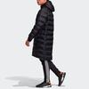Adidas Warm Solid Color Soccer Hooded Down Jacket Men Outerwear Black FU1316