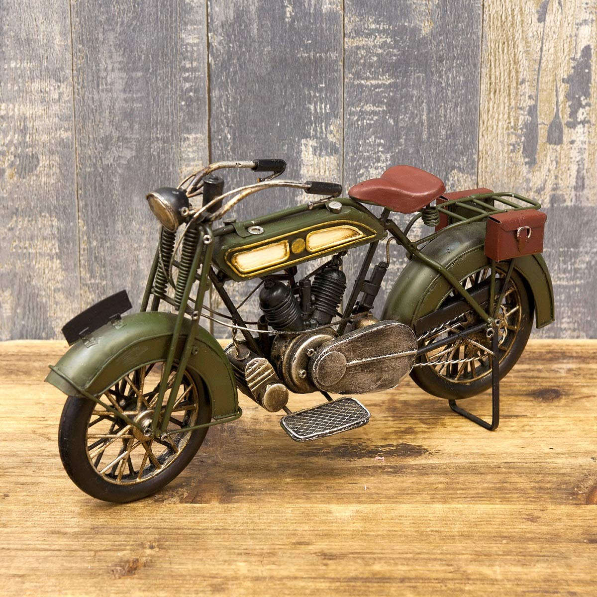 

Handmade tin vintage bike [green, M size] зелений