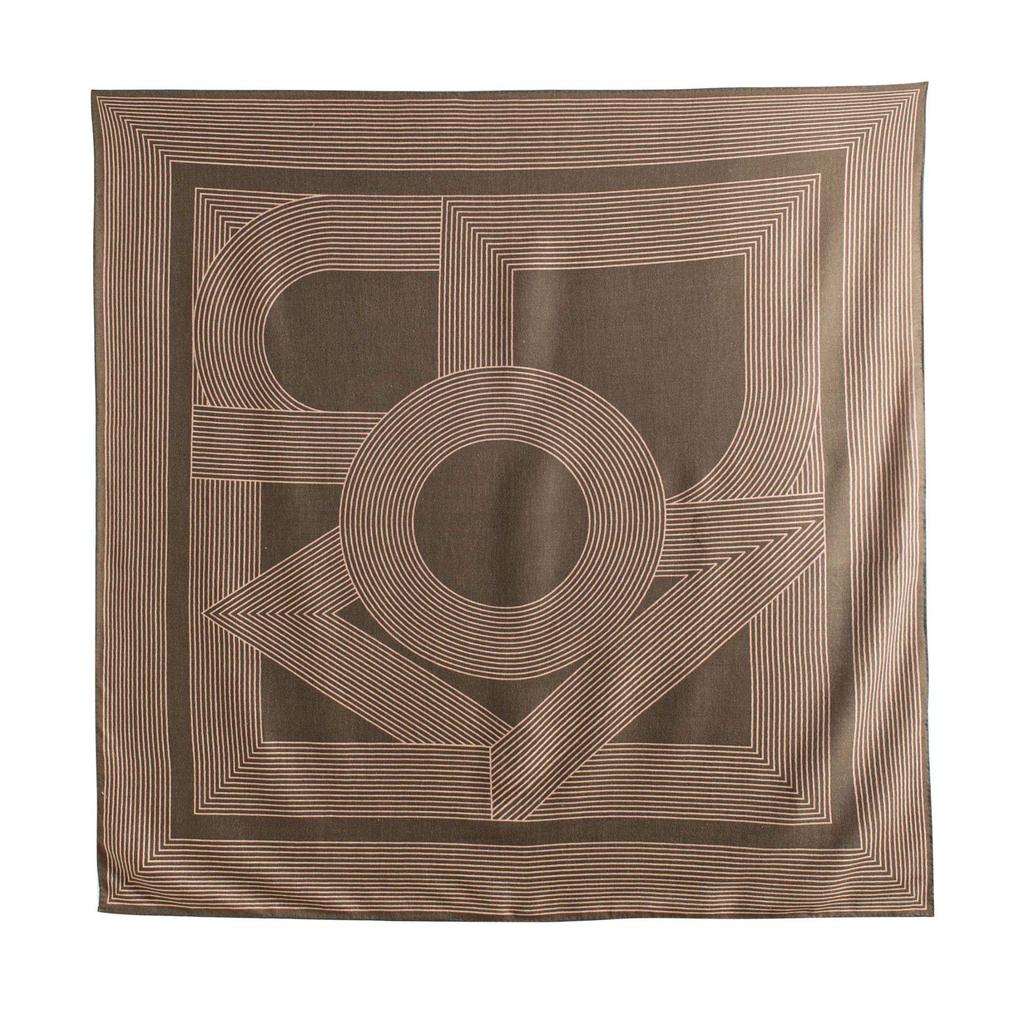 Elegant Silk Wool Scarf - 2025 Autumn Collection: Women's High-End Neck Warmer & Decorative Commuting Shawl