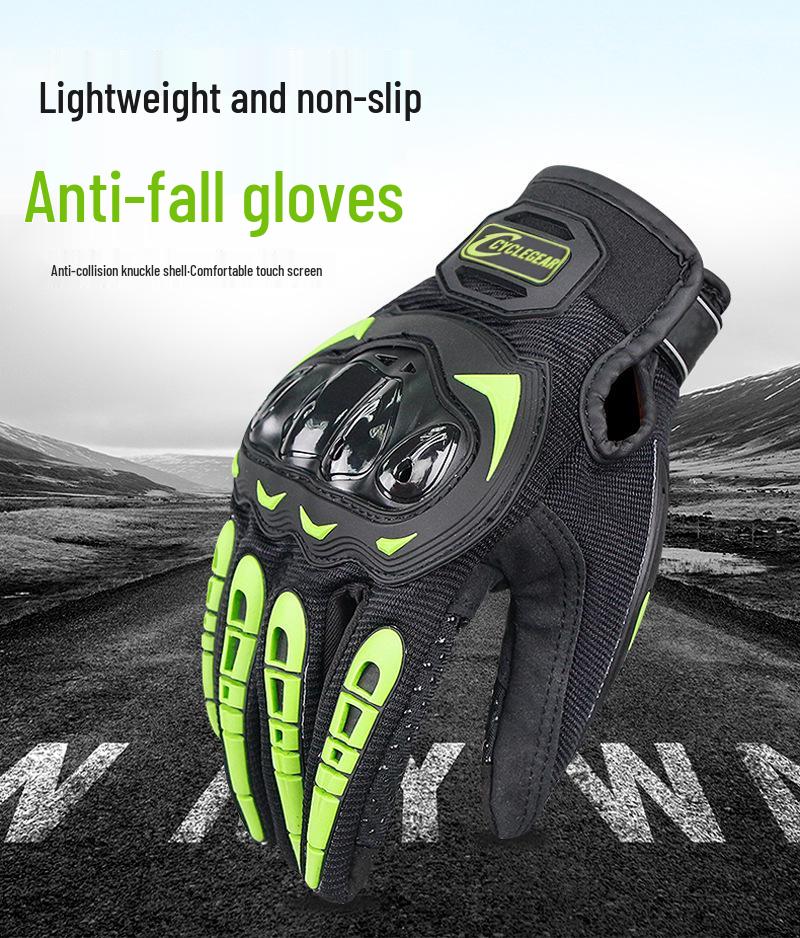 Touchscreen Full-Finger Motorcycle Racing Gloves CG666 for Off-Road Riding