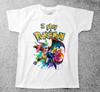 Pokemon Pikachu 010 Childrens/Kids Adult T Shirts/t-shirts