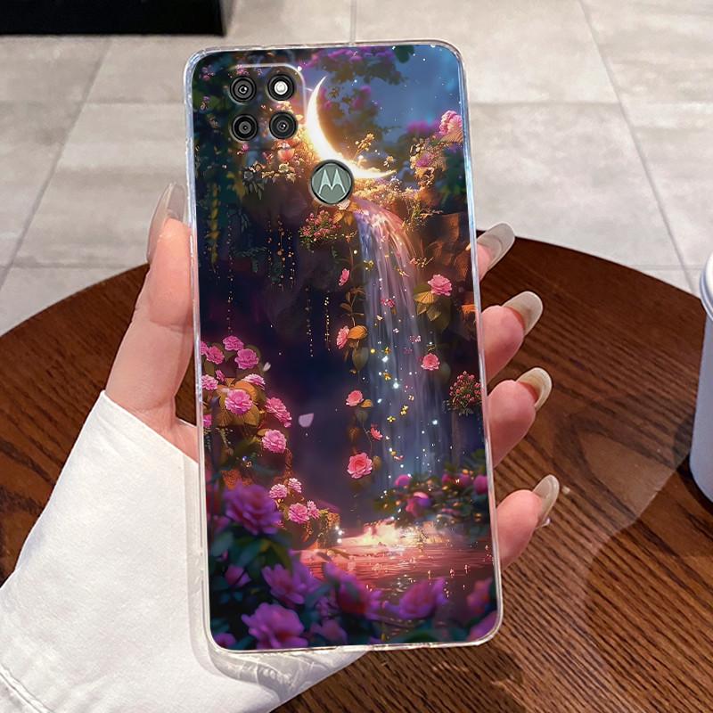 For Motorola Moto G9 Power Casing Clear Luxury Cute Love Rabbit Funny TPU Soft Silicone Back Cover For Moto G 9 Power Phone Case