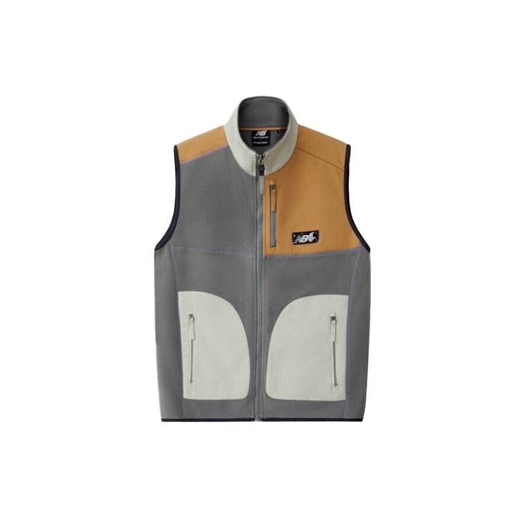 New Balance x Tyakasha Cotton Colorblock Vest Asia Sizing Grey Tan White Unisex NJA4N413-GR S