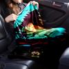 Dinosaur Moonlit Adventure Blanket Flannel Blanket for bed, sofa, Camping, Hiking, Picnic Essentials, gift for family Fan gifts