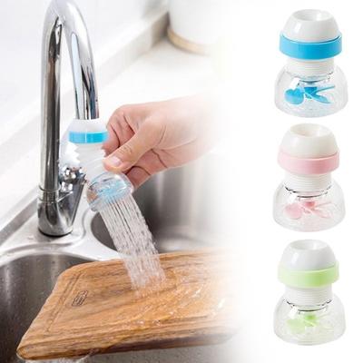 Practical Kitchen Sprayers Water Saving Shower Head Faucet Filter Sprayers 360 Degrees Rotation Water Saving Foldable Kitchen.