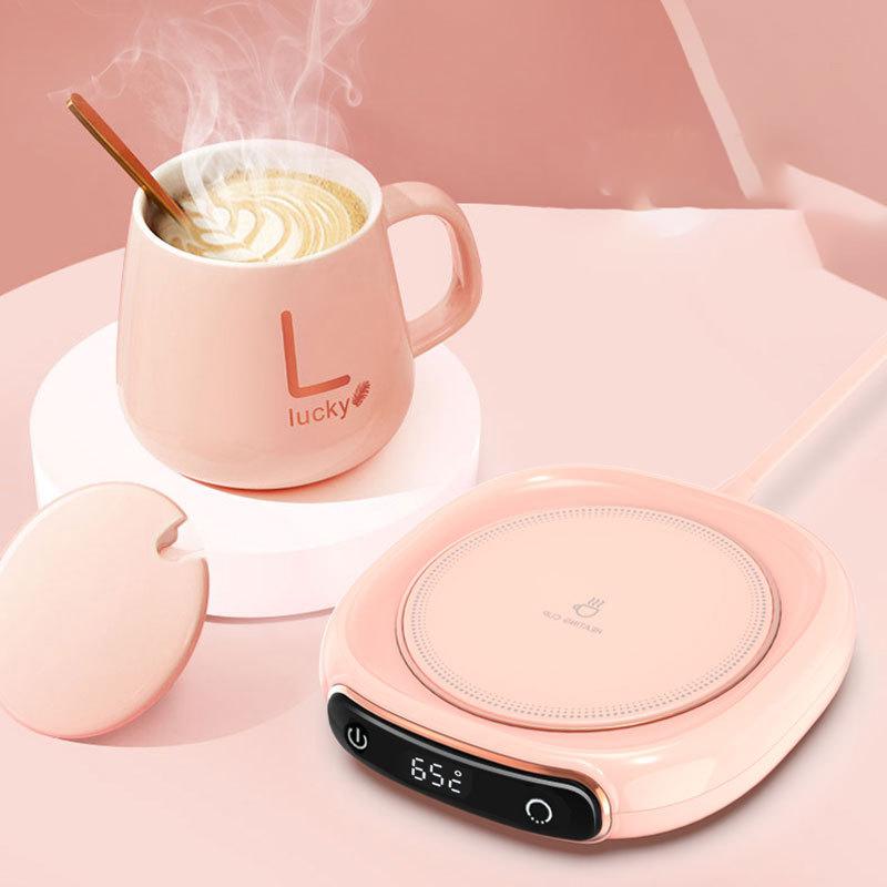 

M316 Smart Coffee Mug Warmer Electric Cup Heating Plate for Tea,Water,Milk,Coffee White