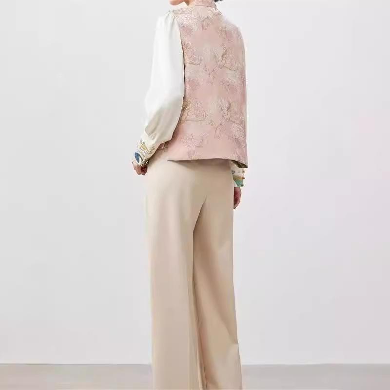 Begonia Jacquard, nová čínská vesta 24 jaro