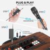 Rechargeable Wireless Microphone System for Karaoke, Speeches, and Parties